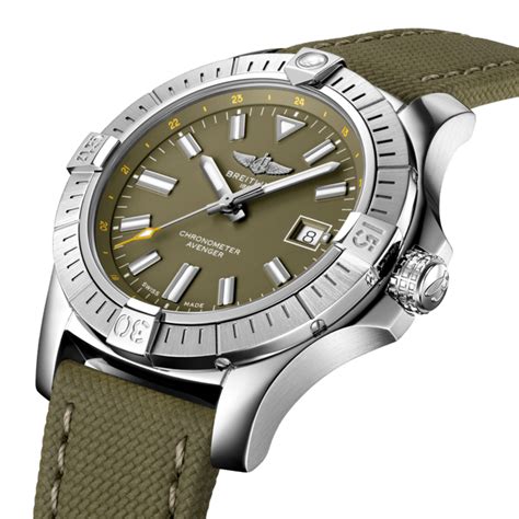 breitling avenger automatic 43 green